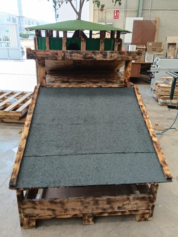 Proyecto casa para gatos para el ayuntamiento de Villafranca de los Barros