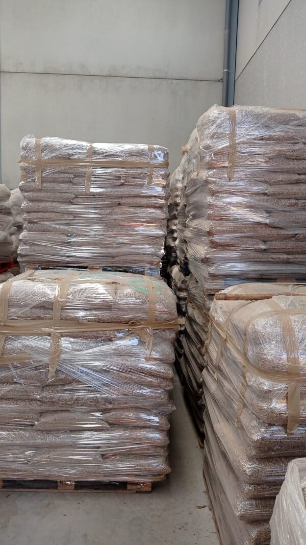 Sacos de pellet 100% de pino
